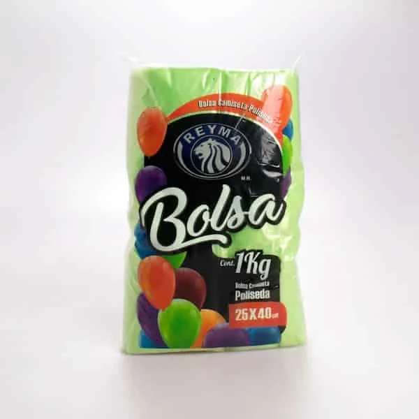 Bolsa de Camiseta de Poliseda Chica
