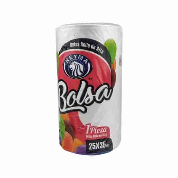 Bolsa de Rollo de Alta Densidad 25x35