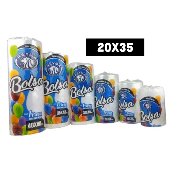 Bolsa de Rollo de Baja Densidad 20x35