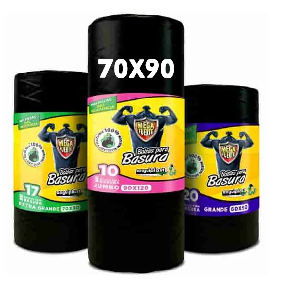 Bolsa Negra Rollo 70x90