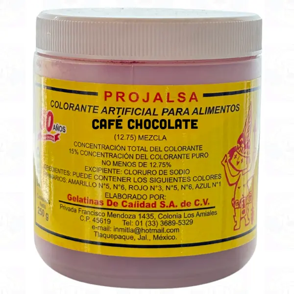 Colorante Café Chocolate Mitla 100g